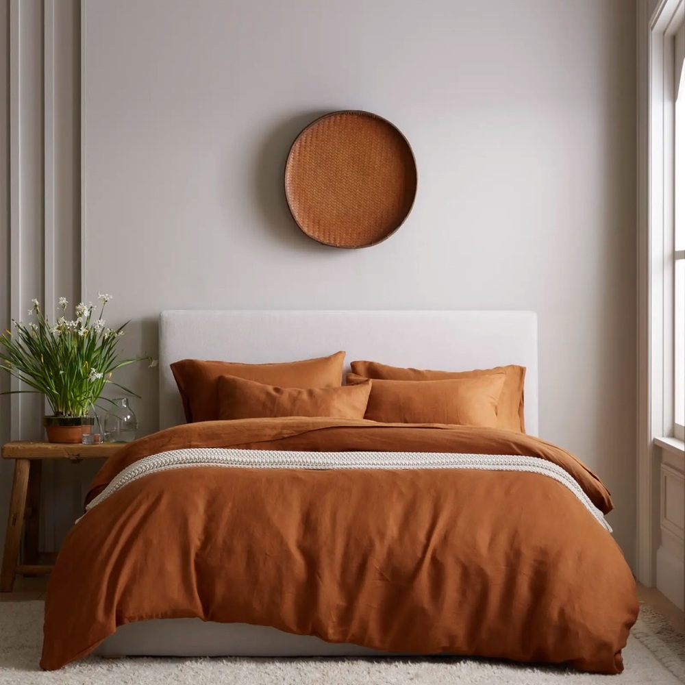 Quince European Linen Duvet Cover King